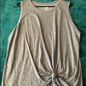 3 for $10 So brand knotted T-shirt denim color